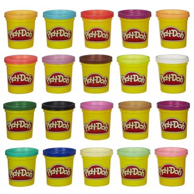 Play-Doh Пластилин: Набор из 20 банок пластилина (A7924)