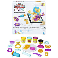 Play-Doh Touch Набор "Лепи и делай причёски»  (B9018)