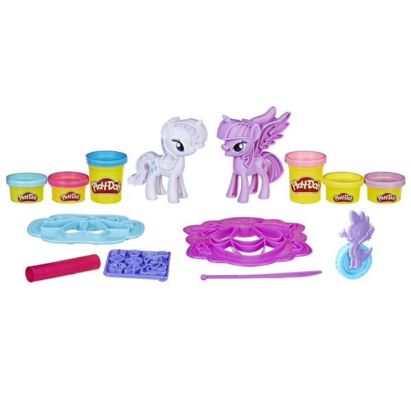 Play-Doh Игровой набор "Твайлайт и Рарити" (B9717)
