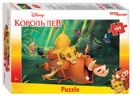 Мозаика "puzzle" 104 "Король Лев" (Disney)