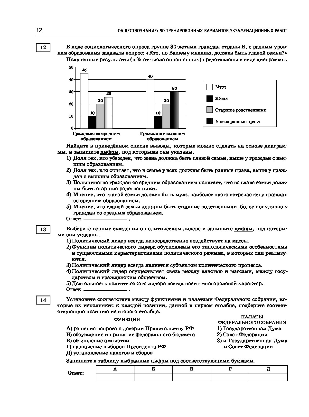 Варианты егэ обществознание sociofamily