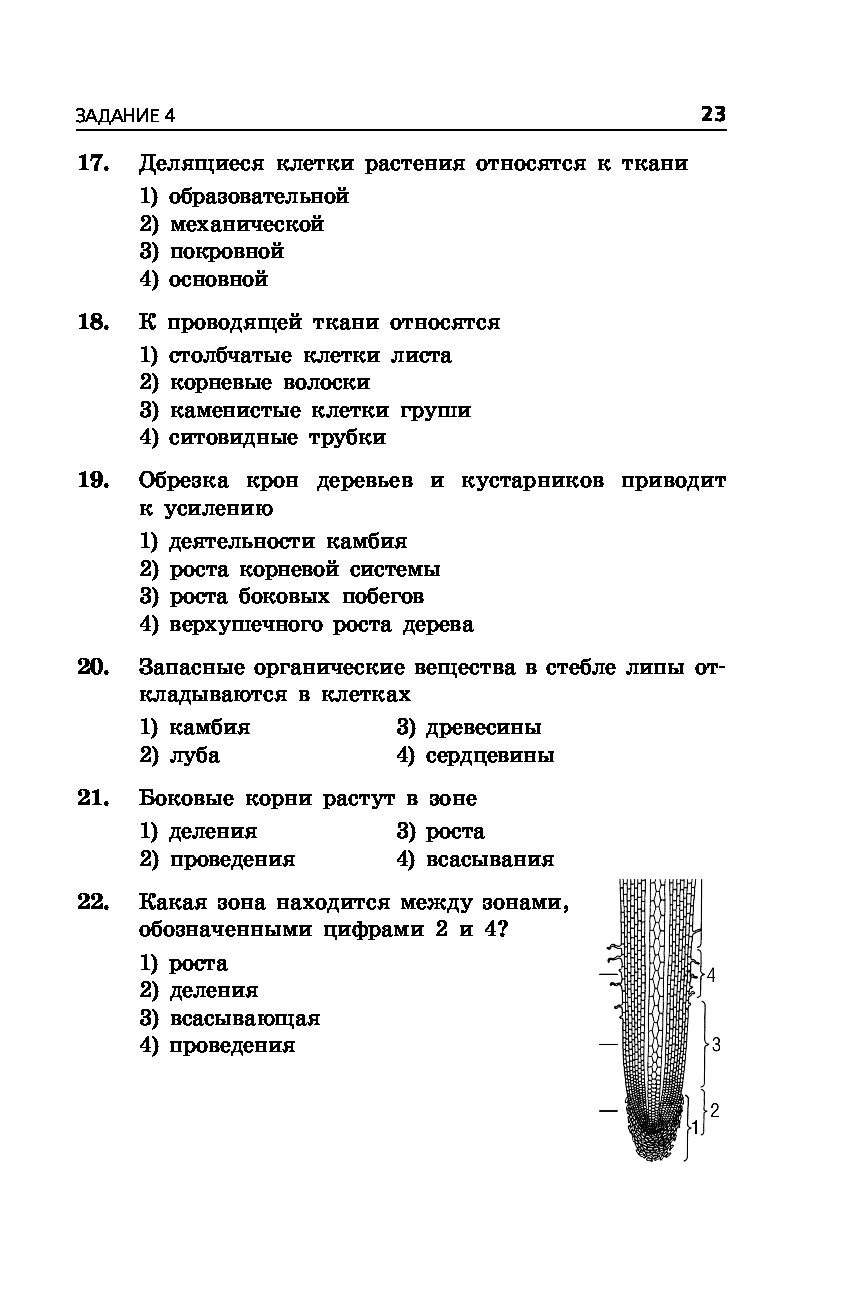 Варианты по биологии 2024