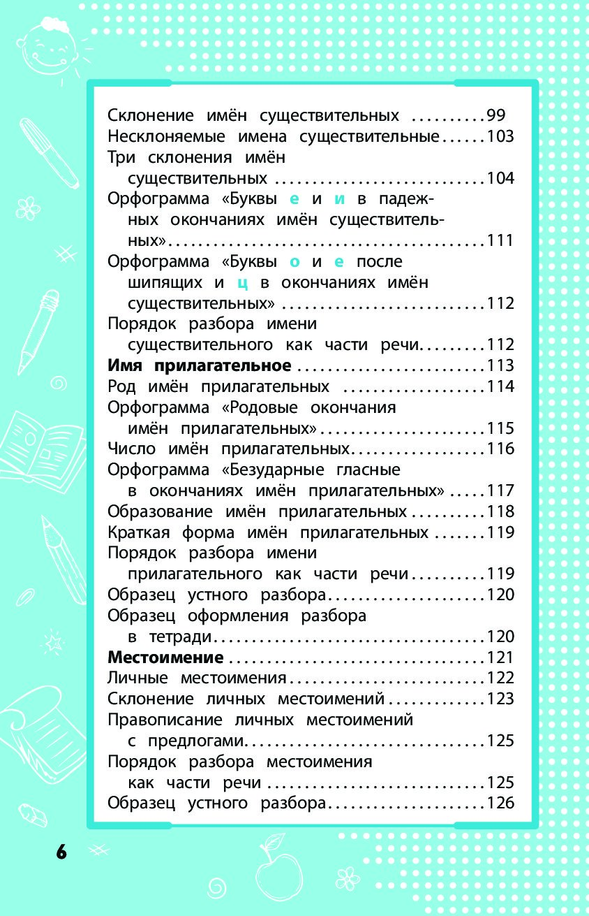 Бескоровайная русский язык 1 4 классы в схемах и таблицах