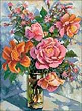 050-ST-S Натюрморт с розами