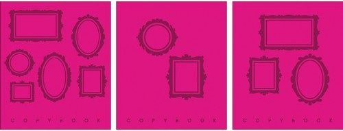 TOTAL PINK. Галерея ТЕТРАДИ А5 (*скрепка) 48Л. Обложка: high-class