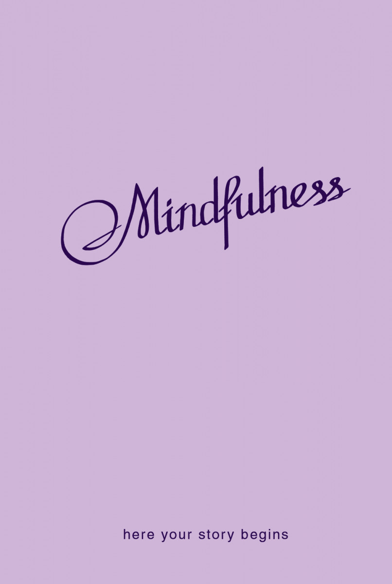 Блокнот в пластиковой обложке. Mindfulness (лаванда) (формат малый, 64 страницы) (Арте)