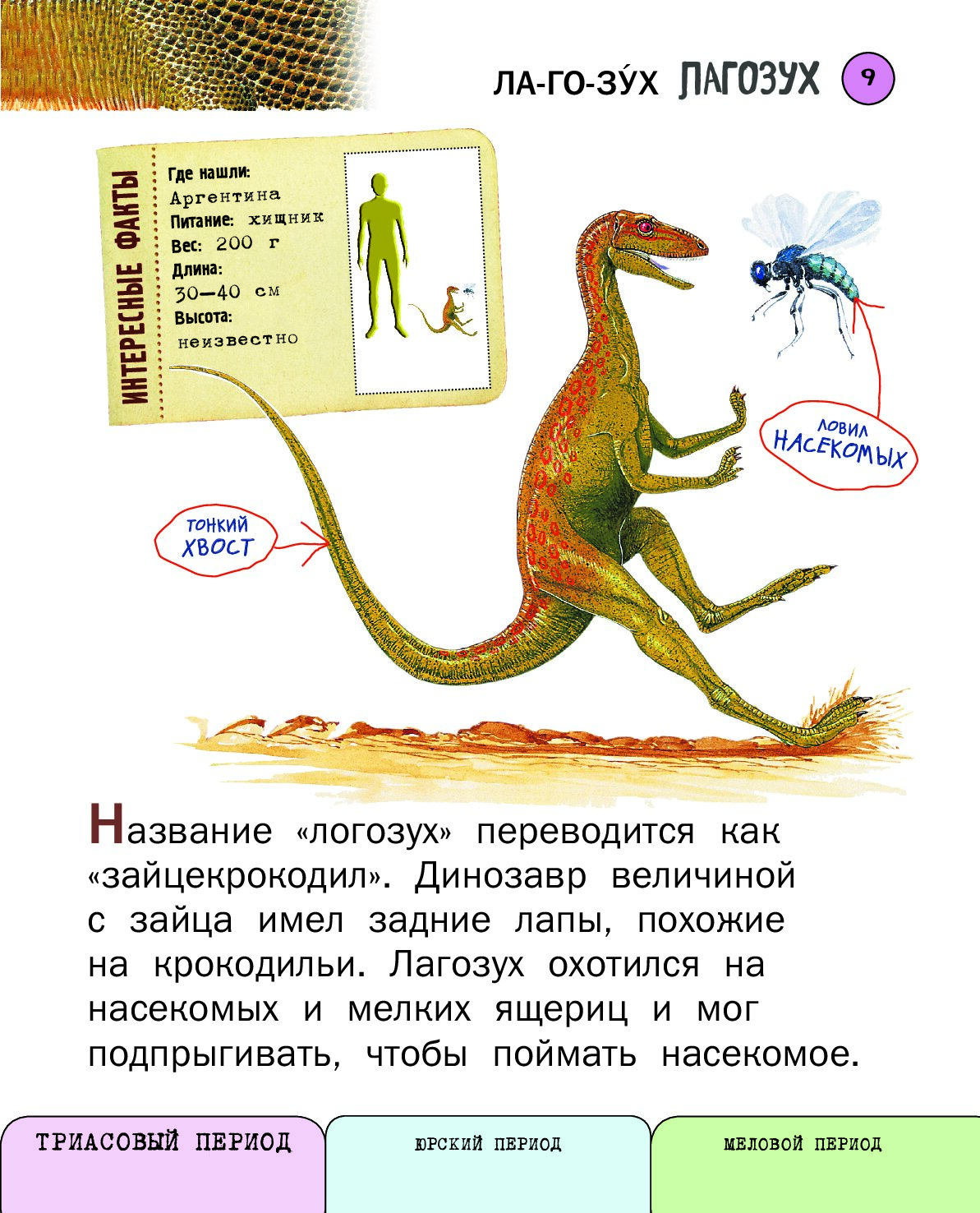 Динозавр на букву э