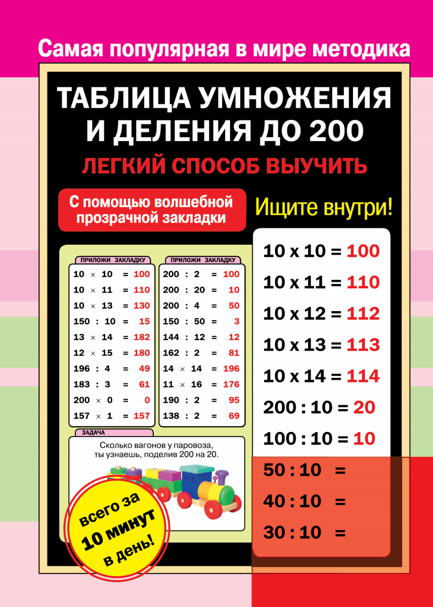 Как выучить деление