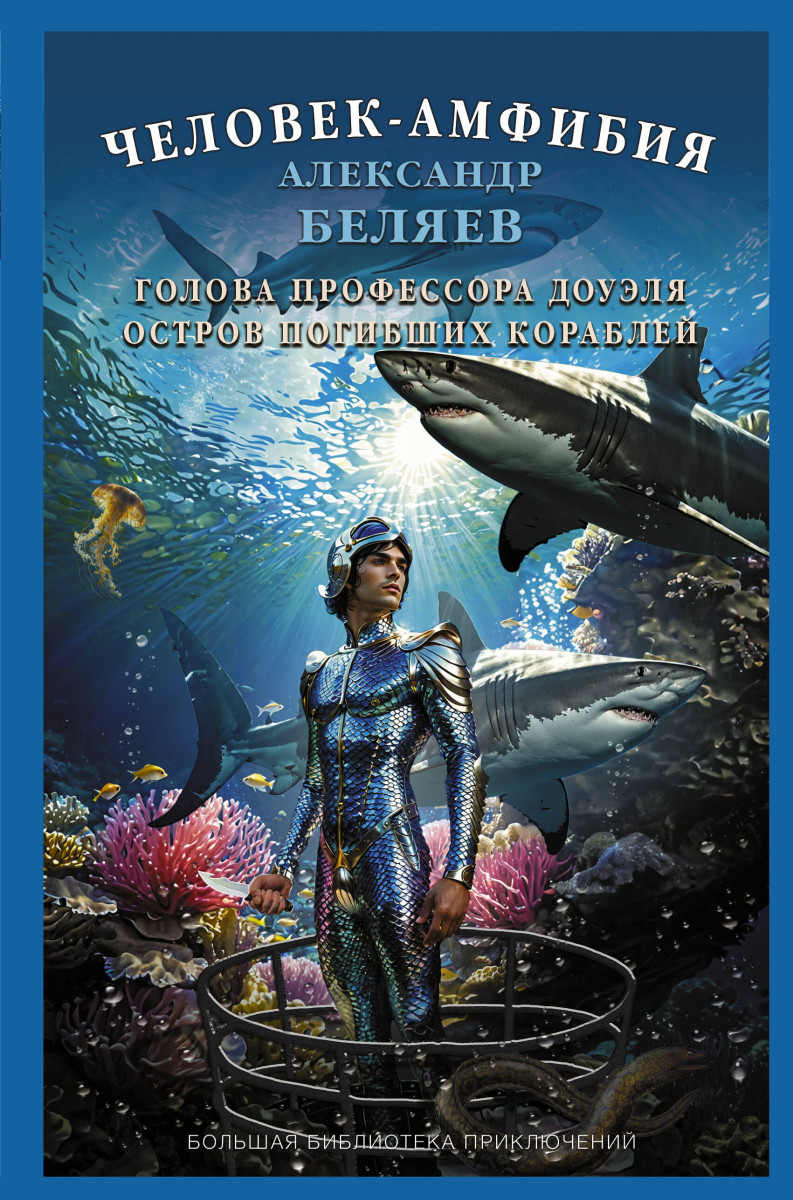 Человек-амфибия. Голова профессора Доуэля. Остров погибших кораблей Человек-амфибия. Голова профессора Доуэля. Остров погибших кораблей