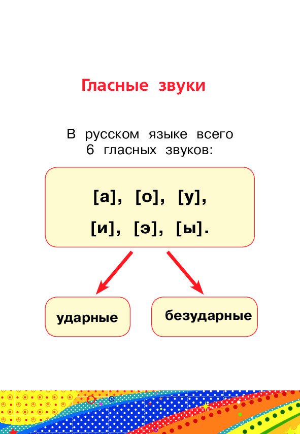 Верна ударный гласный звук