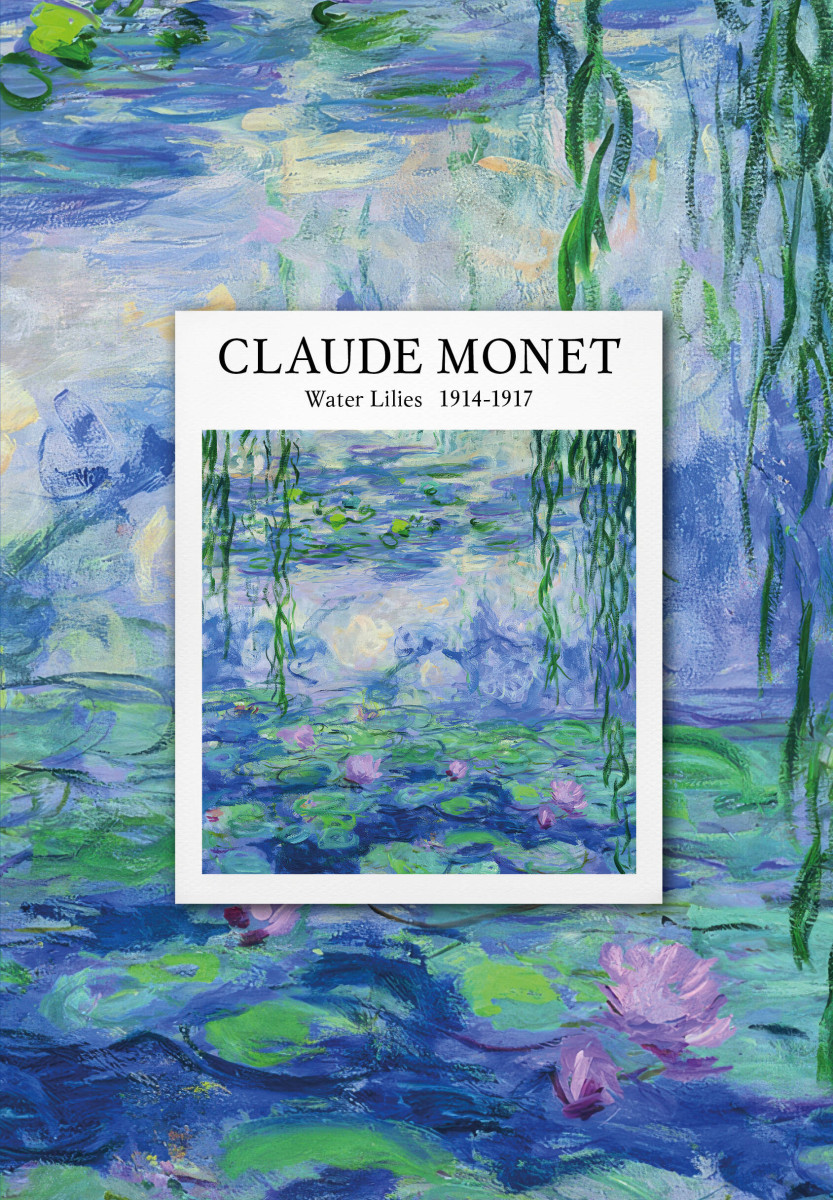 CLAUDE MONET. Ежедневник недатированный (А5, 72 л.)
