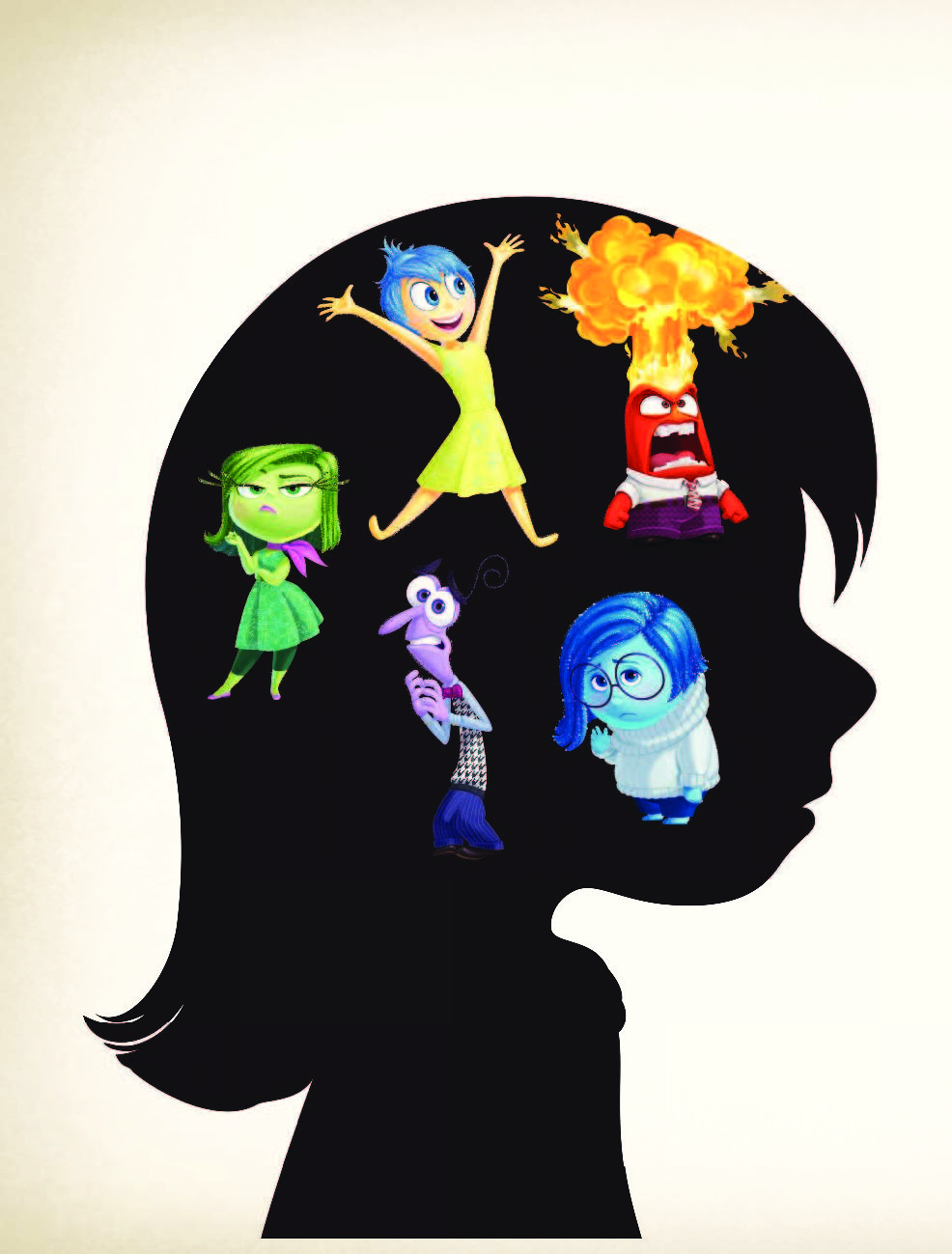 Inside out characters. Головоломка радость печаль брезгливость. Радость головоломка печаль. Радость печаль гнев страх брезгливость.