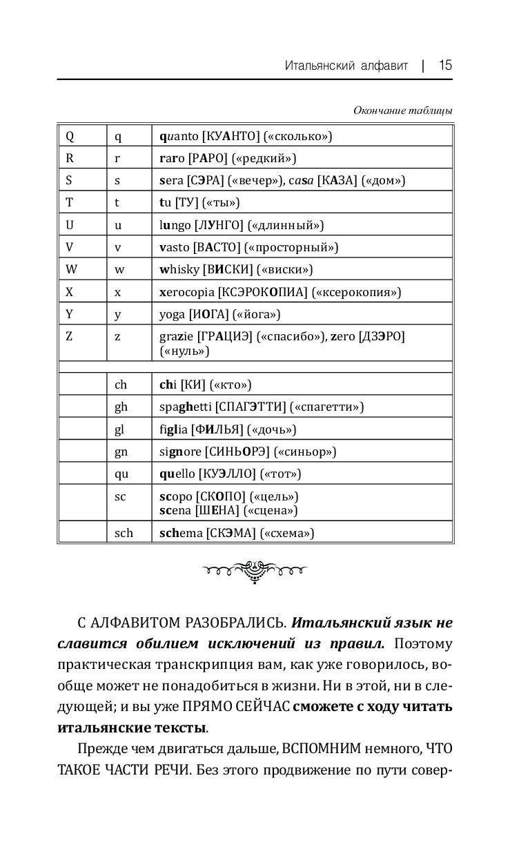 Правила в италии