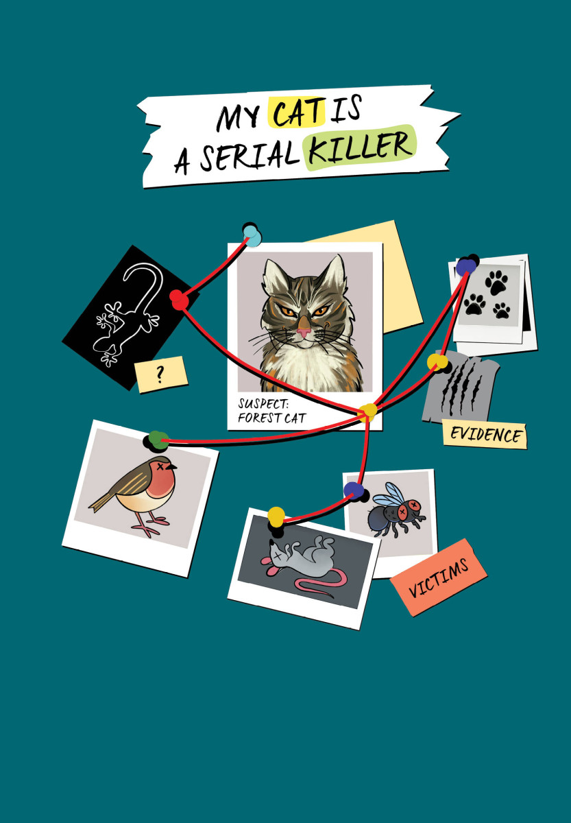 Блокнот My Cat Is a Serial Killer (А5, 144 стр., серый кот) Блокнот My Cat Is a Serial Killer (А5, 144 стр., серый кот)
