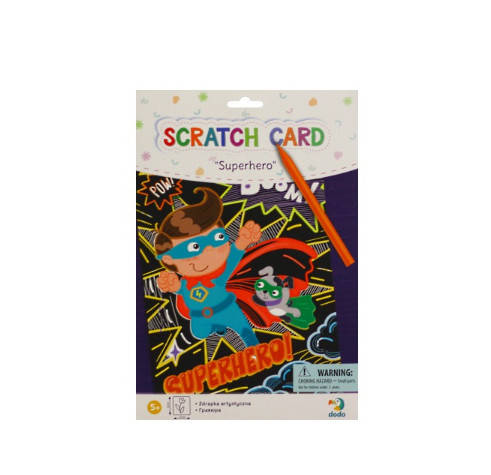 Гравюра «Супергерой»