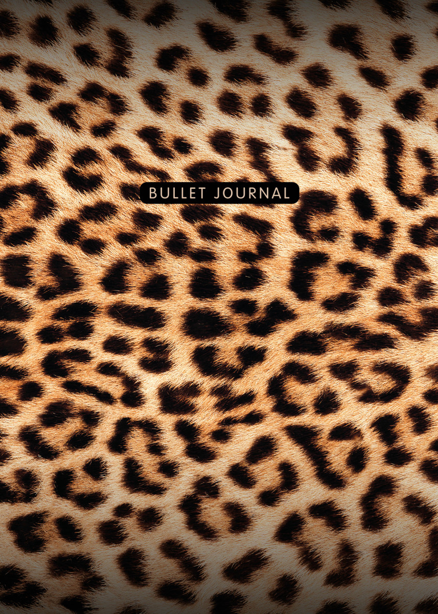Блокнот в точку: Bullet Journal (леопард, 120 c., пружина)