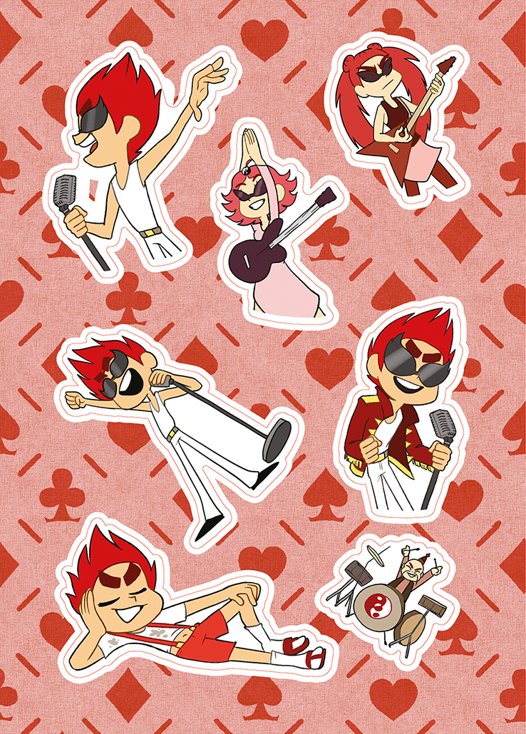 Лист Стикеров "13 Карт: Данте. Земля Королей"