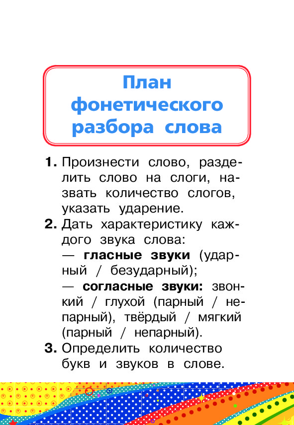 Все фонетический разбор. План фонетического разбора слова. Фонетика план. План фонетического разбора 2 класс. Звуковой анализ слова план.