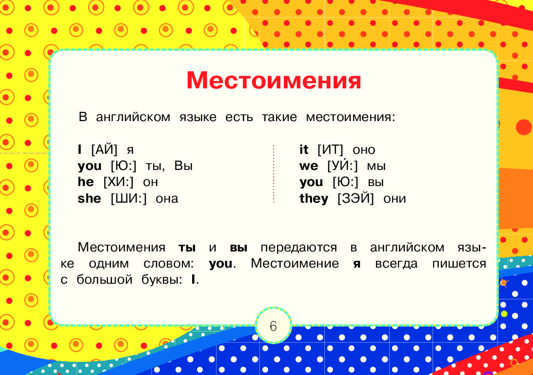 Местоимения в английском языке ‹ Грамматика ‹ engblog.ru
