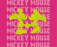 50111.Блокнот косой Mickey mouse А7