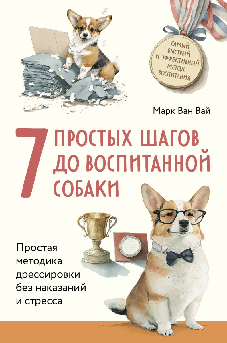 Купить 7 простых шагов до воспитанной собаки. Простая методика дрессировки  без наказания и стресса Ван Вай М. | Book24.kz