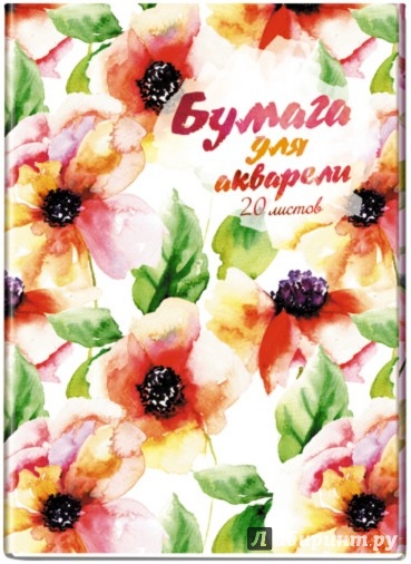 Бум д/акв 20л Папка А3 56433-PR/FW-EAC ВД лак Premiera-Flower