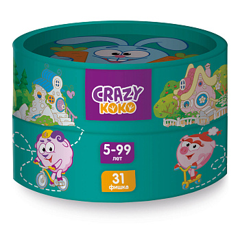 Настольная игра в тубусе Смешарики "Путаница" Настольная игра в тубусе Смешарики "Путаница"