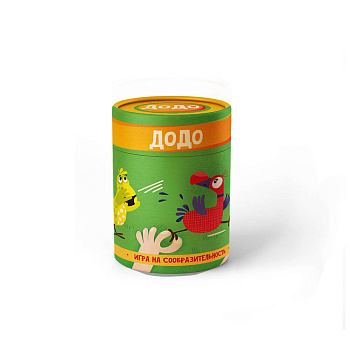 Настольная игра в тубусе "Додо" Настольная игра в тубусе "Додо"