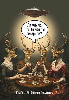 Книга для записи рецептов. Людмила, что за чай ты заварила? Книга для записи рецептов. Людмила, что за чай ты заварила?