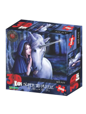 Пазл Super 3D «Утешение», 100 детал., 5+ ( арт. 13716) игр.-головоломка
