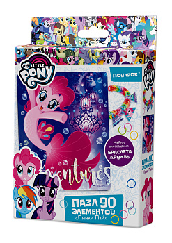 Пони Фильм.Пазл 90Эл. +браслетик.Пинки Пай.03409