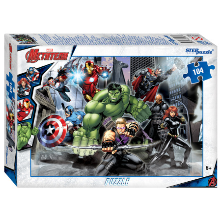 Мозаика "puzzle" 104 "Черная вдова" (Marvel)