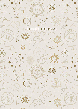 Блокнот в точку: Bullet Journal (эзотерический светлый, 120 л.) Блокнот в точку: Bullet Journal (эзотерический светлый, 120 л.)