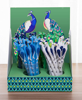 Павлин. Фигурная ручка (гелевая) Павлин. Фигурная ручка (гелевая)