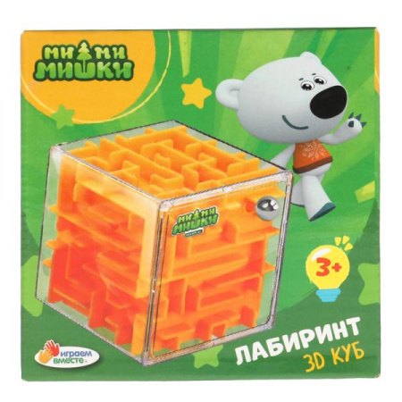 Логическая игра лабиринт Ми-ми-мишки кор.10*10*10см ИГРАЕМ ВМЕСТЕ в кор.2*60шт