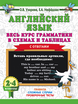 Английский язык. Весь курс грамматики в схемах и таблицах