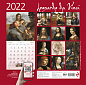 Леонардо да Винчи. Календарь настенный на 2022 год (300х300 мм)