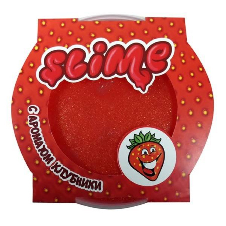 Игрушка ТМ "Slime "Mega", с ароматом клубники, 300 г.