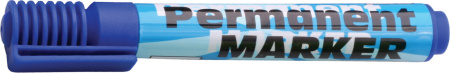 Маркер перманентный синий с конусообразным наконечником 2-4мм.