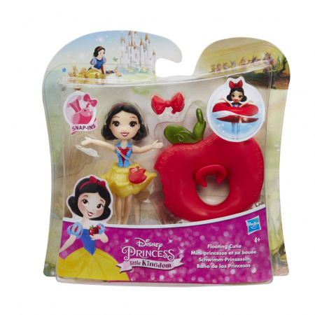 DISNEY PRINCESS Маленькая кукла принцесса, плавающая на круге в ассорт. (B8966)
