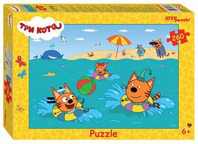 Мозаика "puzzle" 260 "Три кота" (АО "СТС")