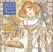 Альфонс Муха. Календарь настенный на 2022 год (300х300 мм)