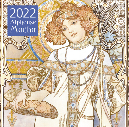 Альфонс Муха. Календарь настенный на 2022 год (300х300 мм)