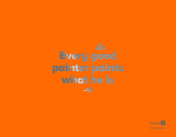 Скетчбук оранжевый (230х180 мм, офсет 160 гр., 40 страниц, евроспираль)