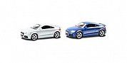 АВТОДРАЙВ. Модель машины масштаб 1:43 AUDI TT COUPE (глянц., белая, синяя) (Арт. И-1189)
