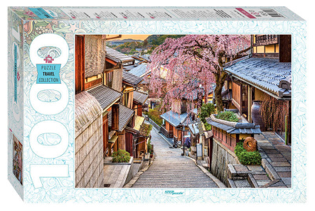 Мозаика "puzzle" 1000 "Япония. Улица в Киото"