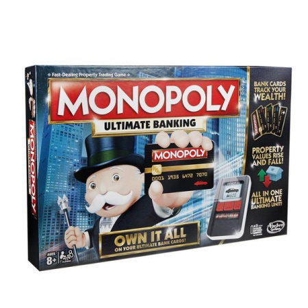 Monopoly Настольная игра Монополия с банковскими картами (обновленная) B6677