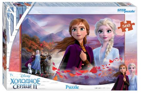 Мозаика "puzzle" 560 "Холодное сердце - 2" (Disney)