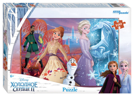 Мозаика "puzzle" 160 "Холодное сердце - 2" (Disney )