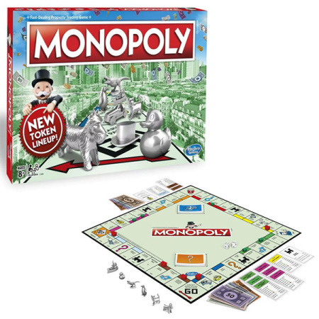Monopoly Настольная игра Монополия обновленная C1009